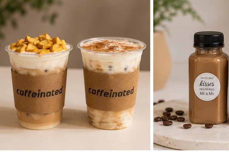 Caffeinated latte