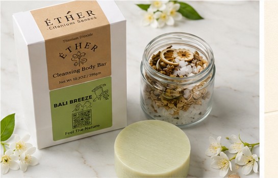 ÈTHER bath & body product