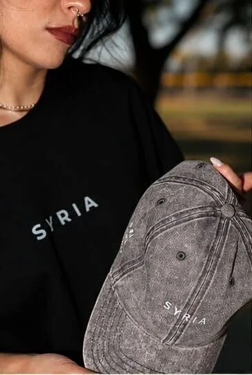 SYRIA tee and cap