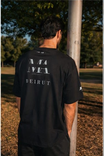 Black tee BEIRUT
