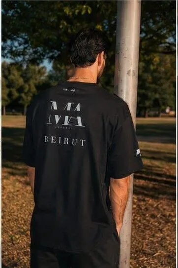 Black tee BEIRUT