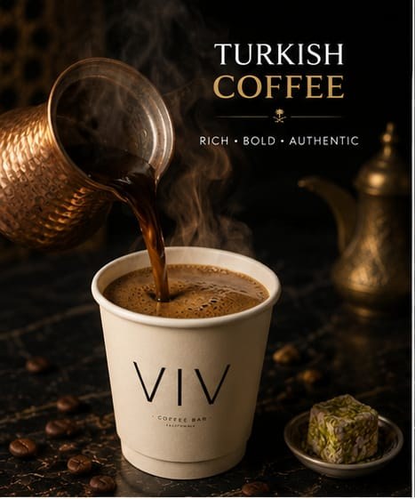 Turkish Coffee — rich, bold, authentic